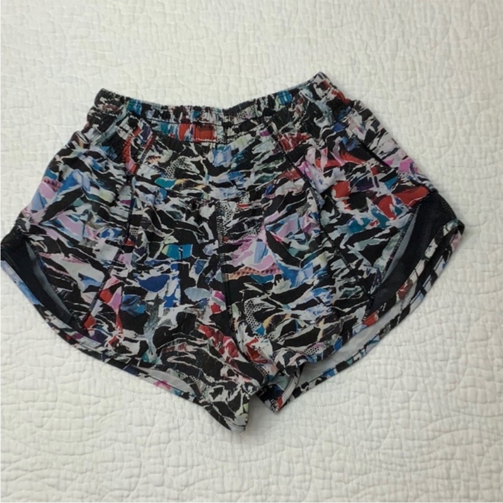 lululemon athletica Abstract Print Athletic Shorts